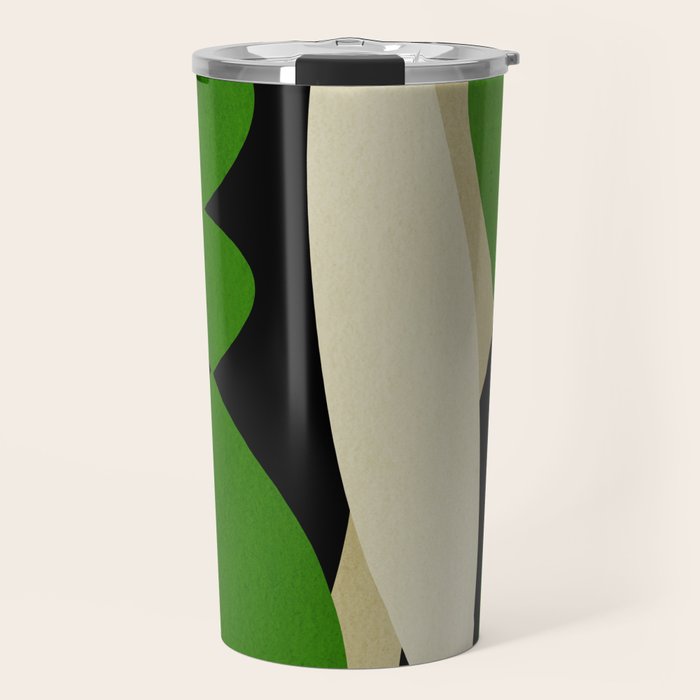 Modern shapes composition N01 Travel Mug Gallery Image 1