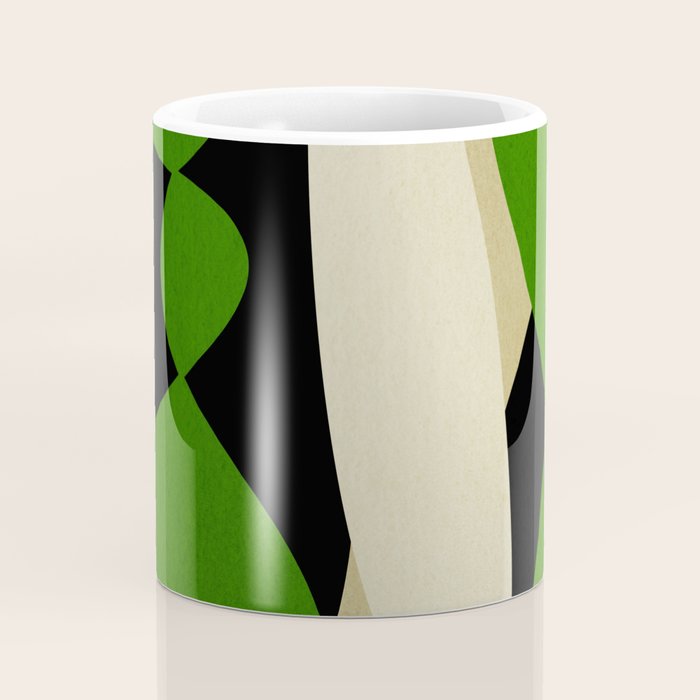 Modern shapes composition N01 Coffee Mug Gallery Image 4