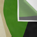 Modern shapes composition N01 Wall Tapestry Gallery Image 3