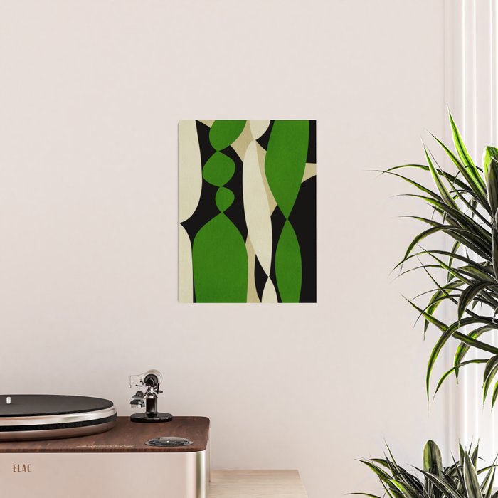 Modern shapes composition N01 Poster Gallery Image 2