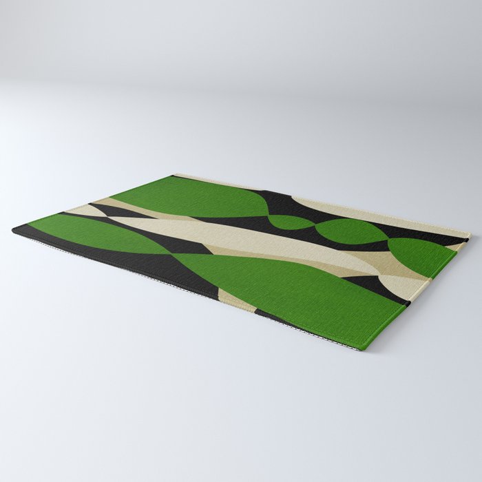 Modern shapes composition N01 Rug Gallery Image 3