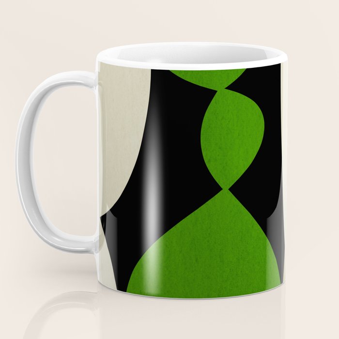 Modern shapes composition N01 Coffee Mug Gallery Image 3