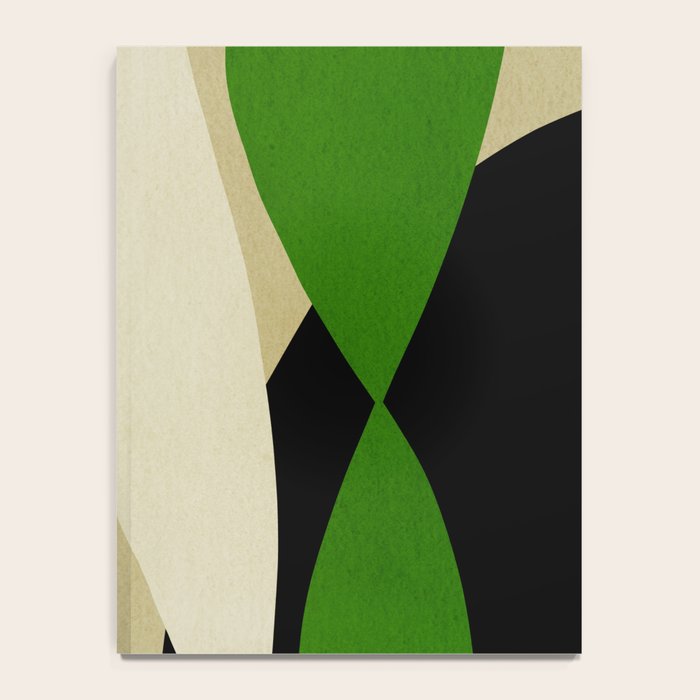 Modern shapes composition N01 Notebook Gallery Image 4