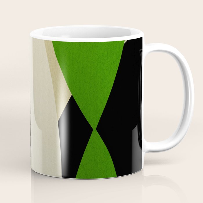 Modern shapes composition N01 Coffee Mug Gallery Image 1