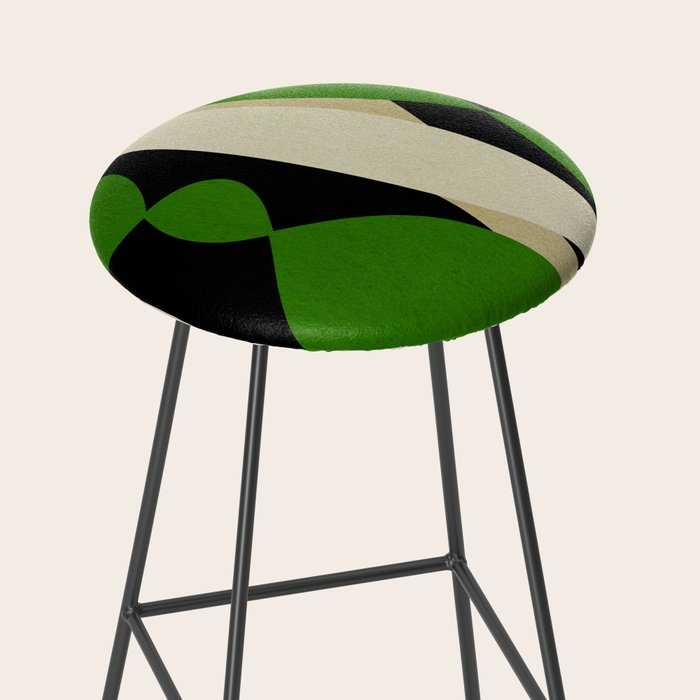 Modern shapes composition N01 Stool Gallery Image 2