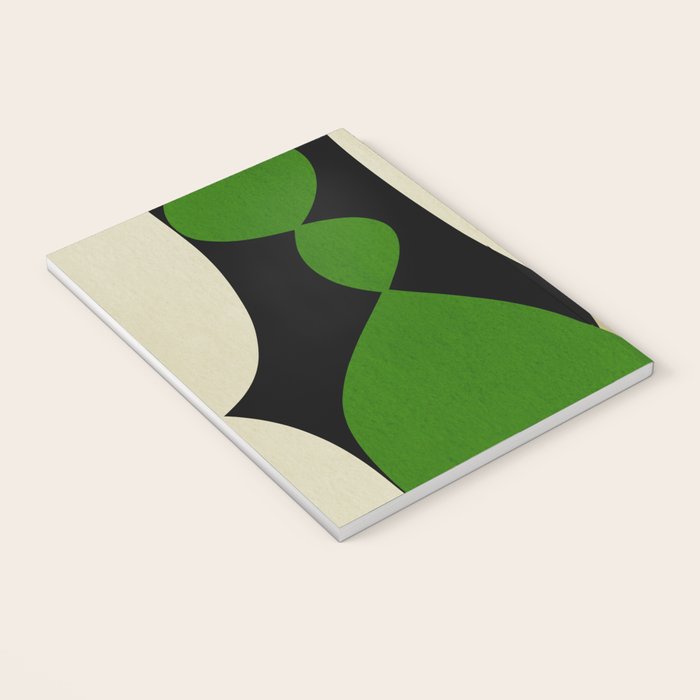 Modern shapes composition N01 Notebook Gallery Image 3