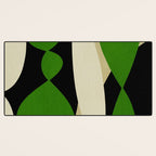 Modern shapes composition N01 Desk Mat Gallery Image 3