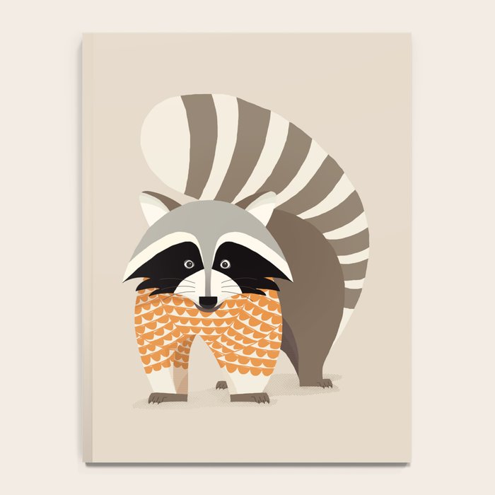 Whimsical Raccoon Notebook Gallery Image 4