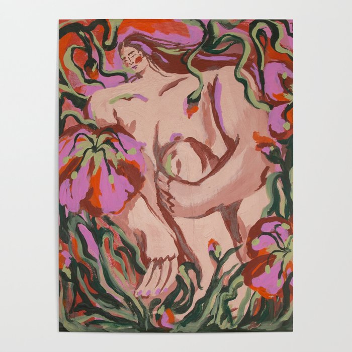 Entwined in Blooms Poster Gallery Image 1