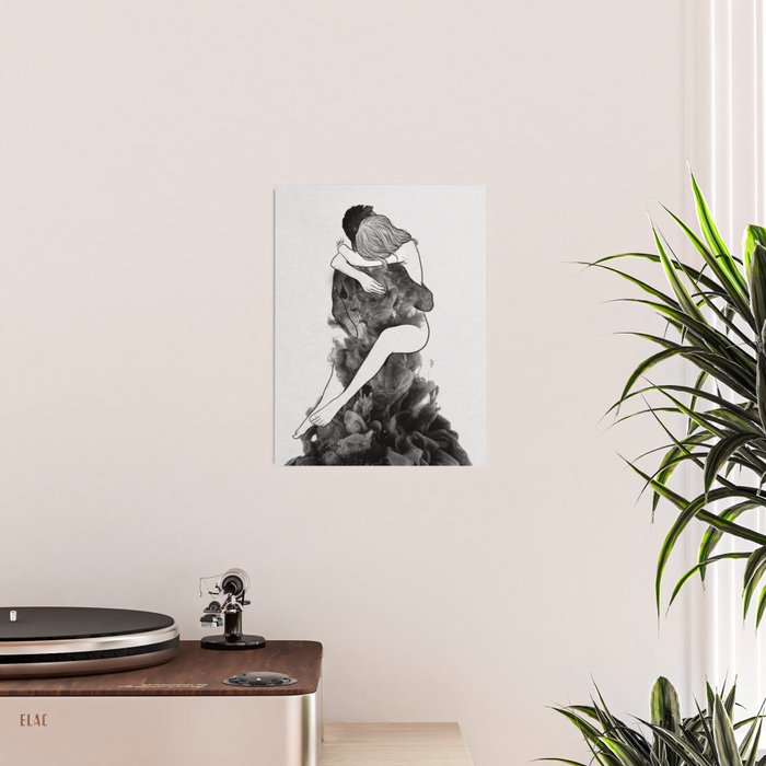 I find peace in your hug (E). Poster Gallery Image 2