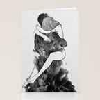 I find peace in your hug (E). Stationery Card Gallery Image 2