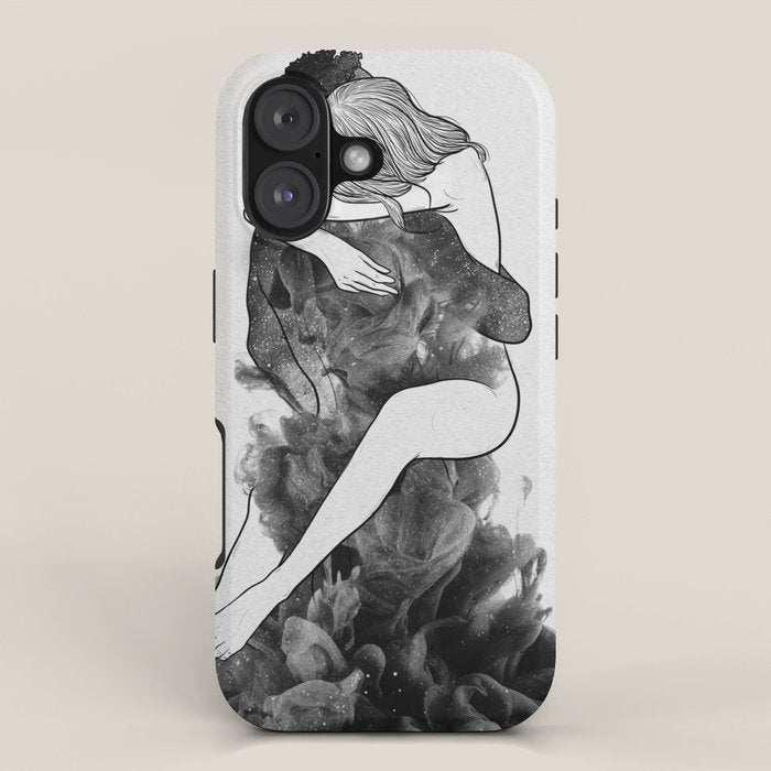 I find peace in your hug (E). iPhone Case Gallery Image 1