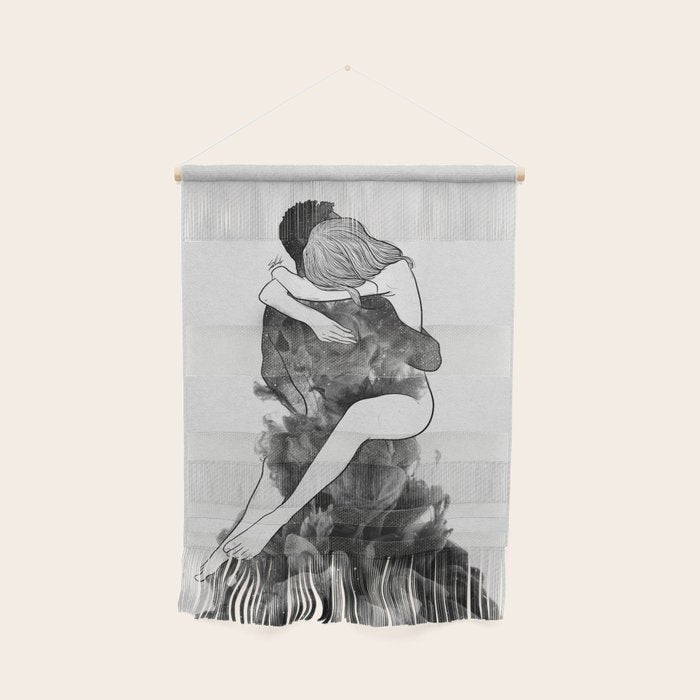 I find peace in your hug (E). Wall Hanging Gallery Image 1