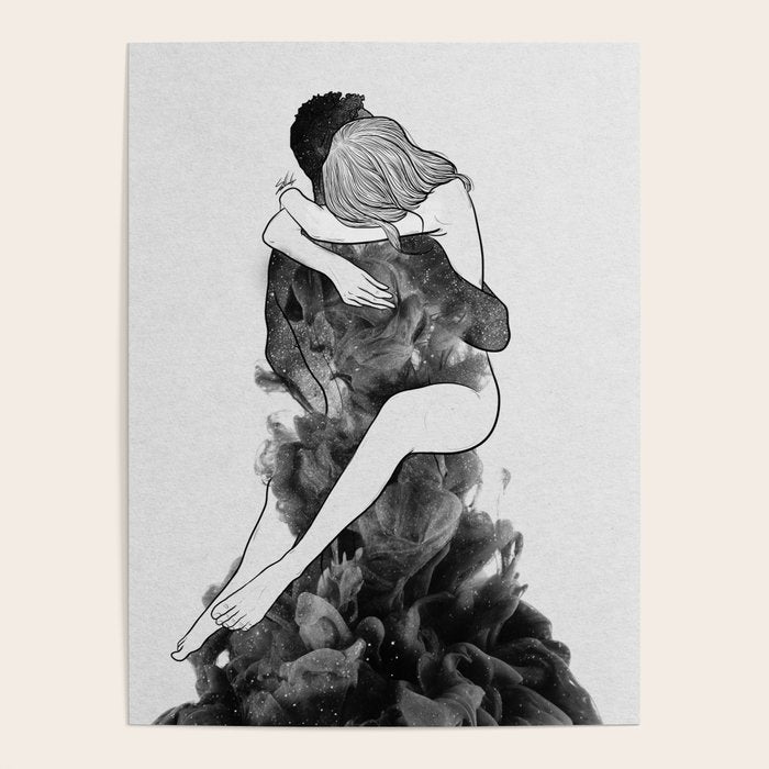 I find peace in your hug (E). Poster Gallery Image 4