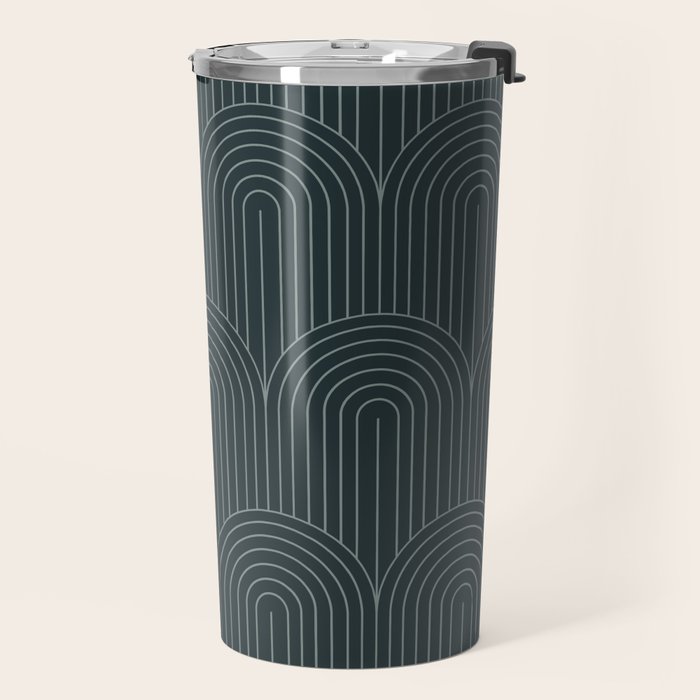 Art Deco Arch Pattern LI Travel Mug Gallery Image 2