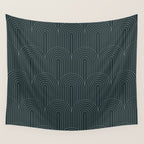 Art Deco Arch Pattern LI Wall Tapestry Gallery Image 4