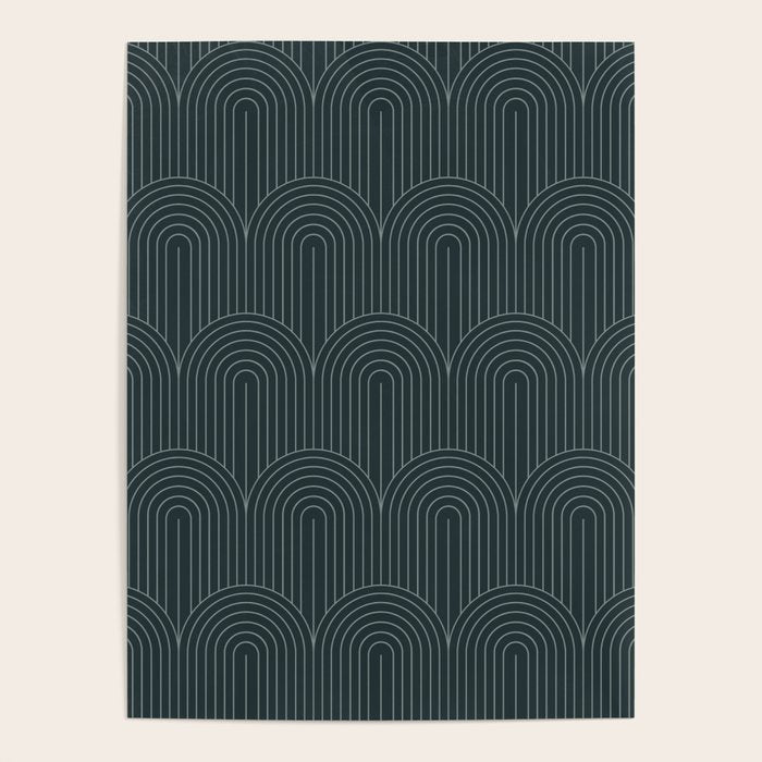 Art Deco Arch Pattern LI Poster Gallery Image 4
