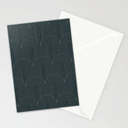 Art Deco Arch Pattern LI Stationery Card Gallery Image 2