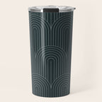Art Deco Arch Pattern LI Travel Mug Gallery Image 1