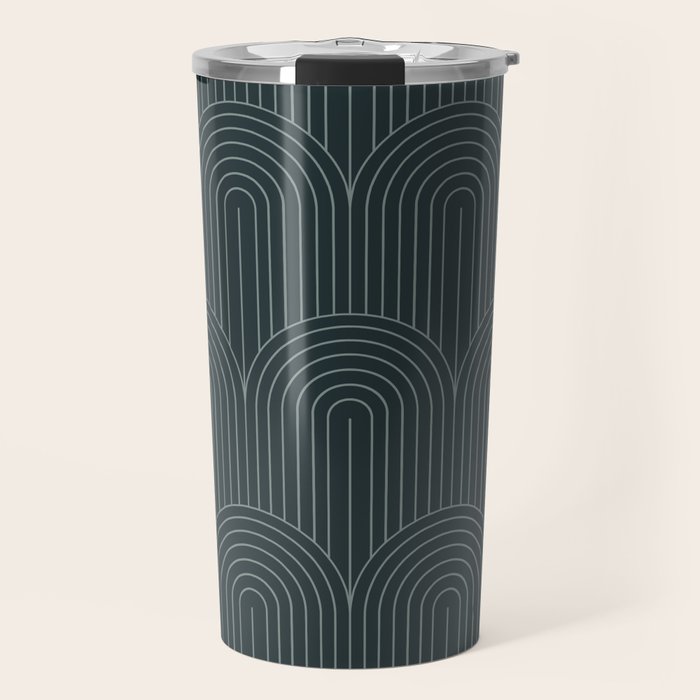 Art Deco Arch Pattern LI Travel Mug Gallery Image 1