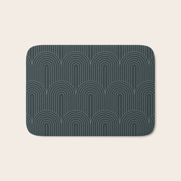 Art Deco Arch Pattern LI Bath Mat Gallery Image 1