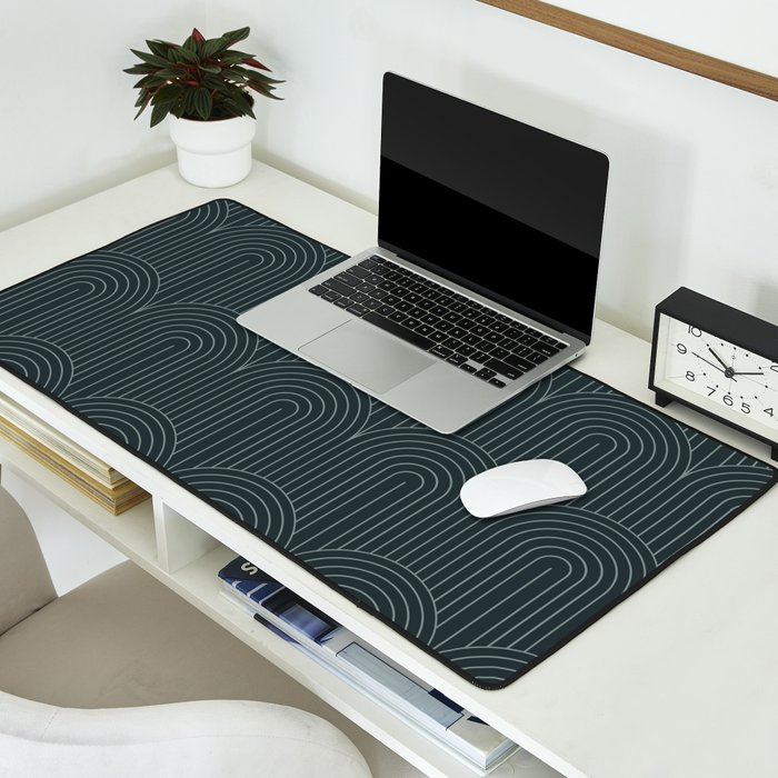 Art Deco Arch Pattern LI Desk Mat Gallery Image 2
