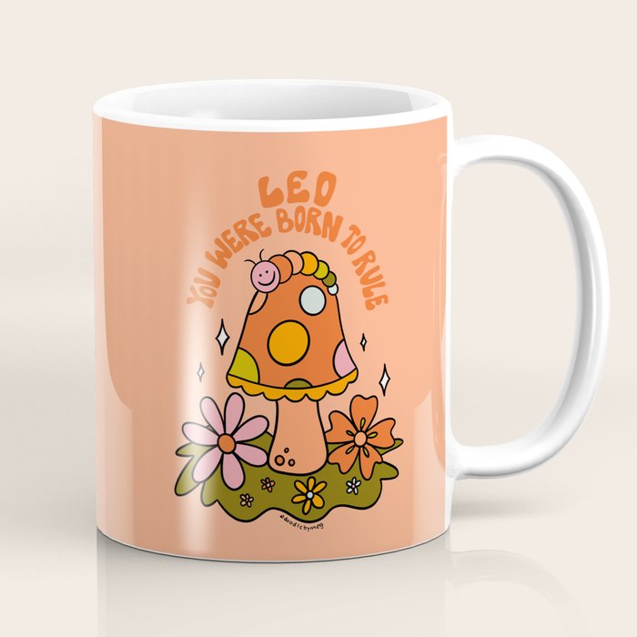 Leo Caterpillar Coffee Mug Gallery Image 1