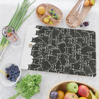 Suspicious Cats Cutting Board Gallery Image 2