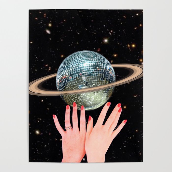 Saturn Disco Poster Gallery Image 4