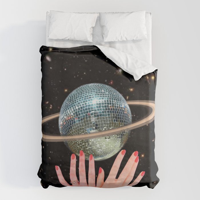 Saturn Disco Duvet Cover Gallery Image 1