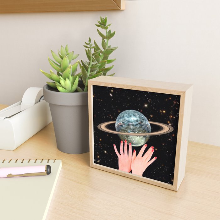 Saturn Disco Mini Art Print Gallery Image 2