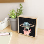 Saturn Disco Mini Art Print Gallery Image 2