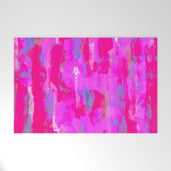 Vibrant Pink Welcome Mat Gallery Image 1