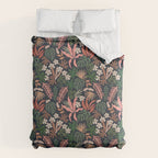 Dark Bohemian Tropical Charm Comforter Gallery Image 6