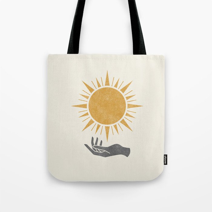 Sunburst Hand Tote Bag Gallery Image 1