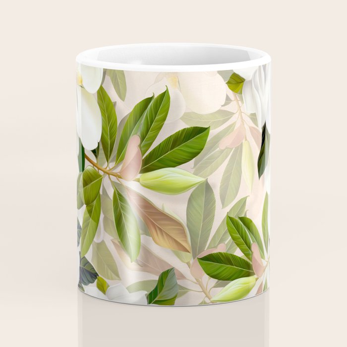 Magnolia Flowers Spring Blossom Coffee Mug Gallery Image 4