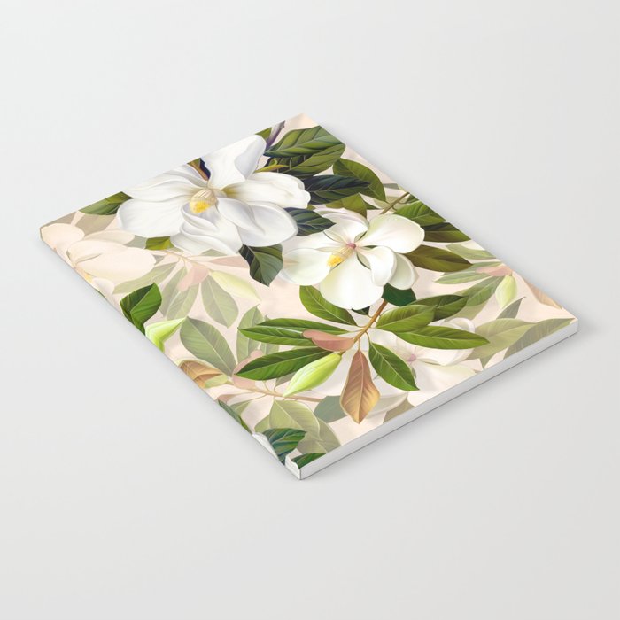 Magnolia Flowers Spring Blossom Notebook Gallery Image 2