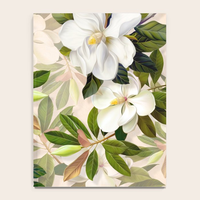 Magnolia Flowers Spring Blossom Notebook Gallery Image 4