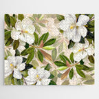 Magnolia Flowers Spring Blossom Jigsaw Puzzle Gallery Image 1