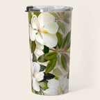 Magnolia Flowers Spring Blossom Travel Mug Gallery Image 3