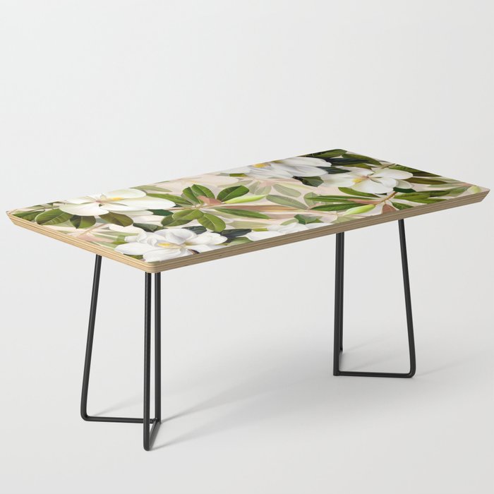 Magnolia Flowers Spring Blossom Coffee Table Gallery Image 1