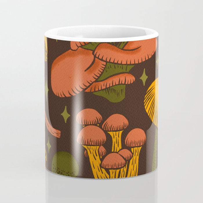 Texas Mushrooms âÂ Dark Multicolor Coffee Mug Gallery Image 4