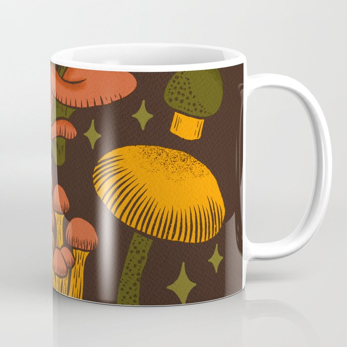 Texas Mushrooms âÂ Dark Multicolor Coffee Mug Gallery Image 1