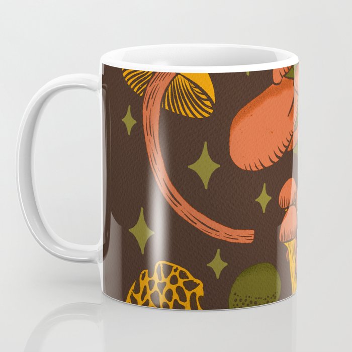Texas Mushrooms âÂ Dark Multicolor Coffee Mug Gallery Image 3