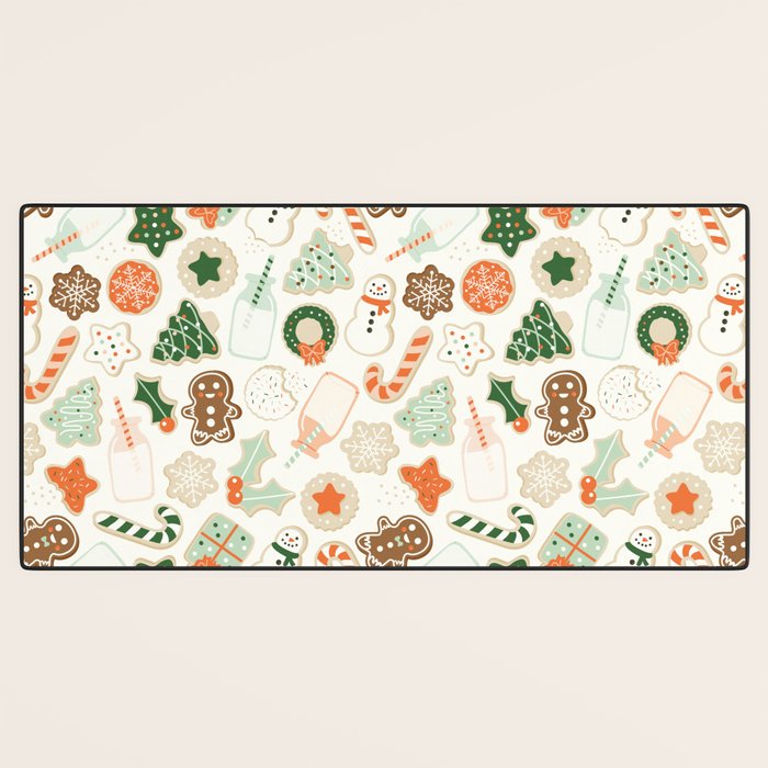 Christmas Cookies Desk Mat Gallery Image 3