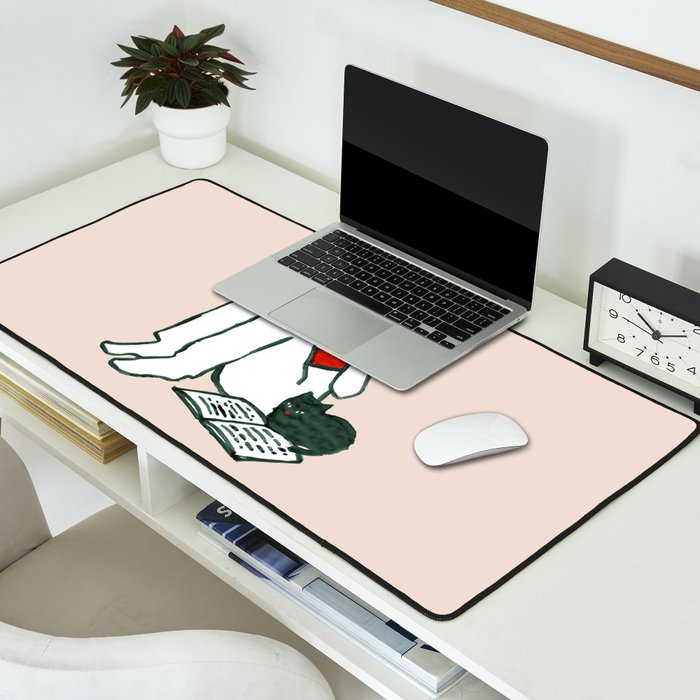 Quality time Desk Mat Gallery Image 2