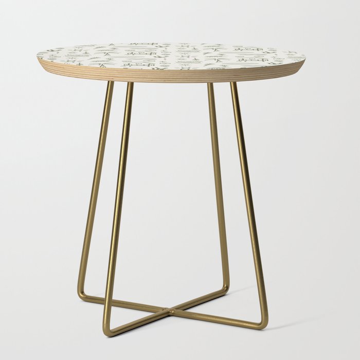Modern Surf Shack . Paradise Green Side Table Gallery Image 1
