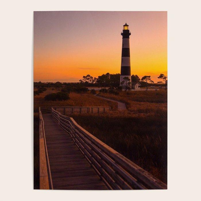 Bodie Island Lighthouse Poster Gallery Image 1
