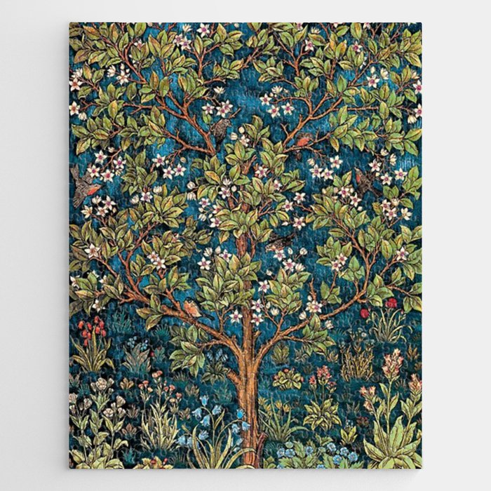 William Morris Tree Of Life, Morris floral,No, 1. Jigsaw Puzzle Gallery Image 1
