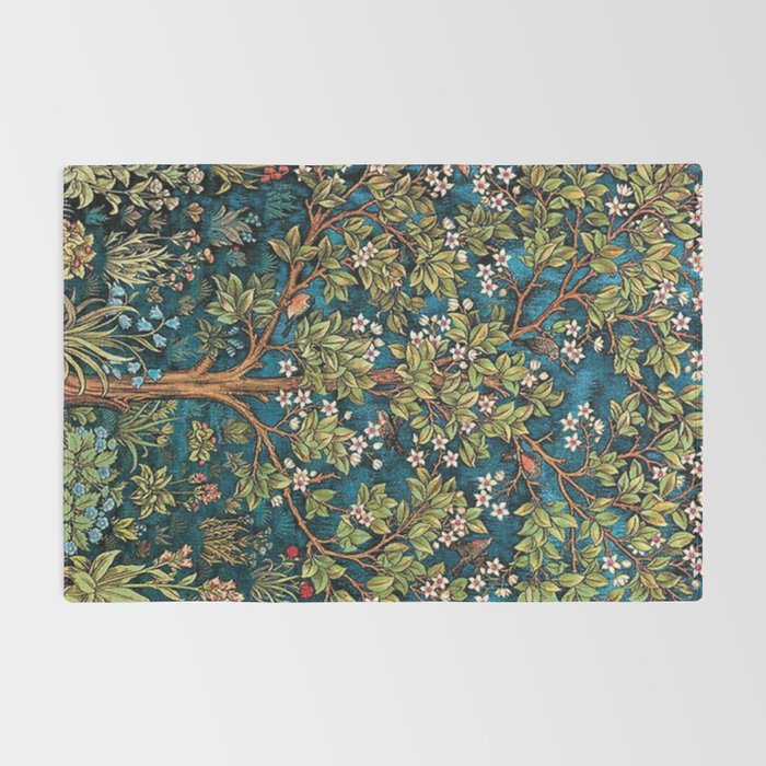 William Morris Tree Of Life, Morris floral,No, 1. Rug Gallery Image 2